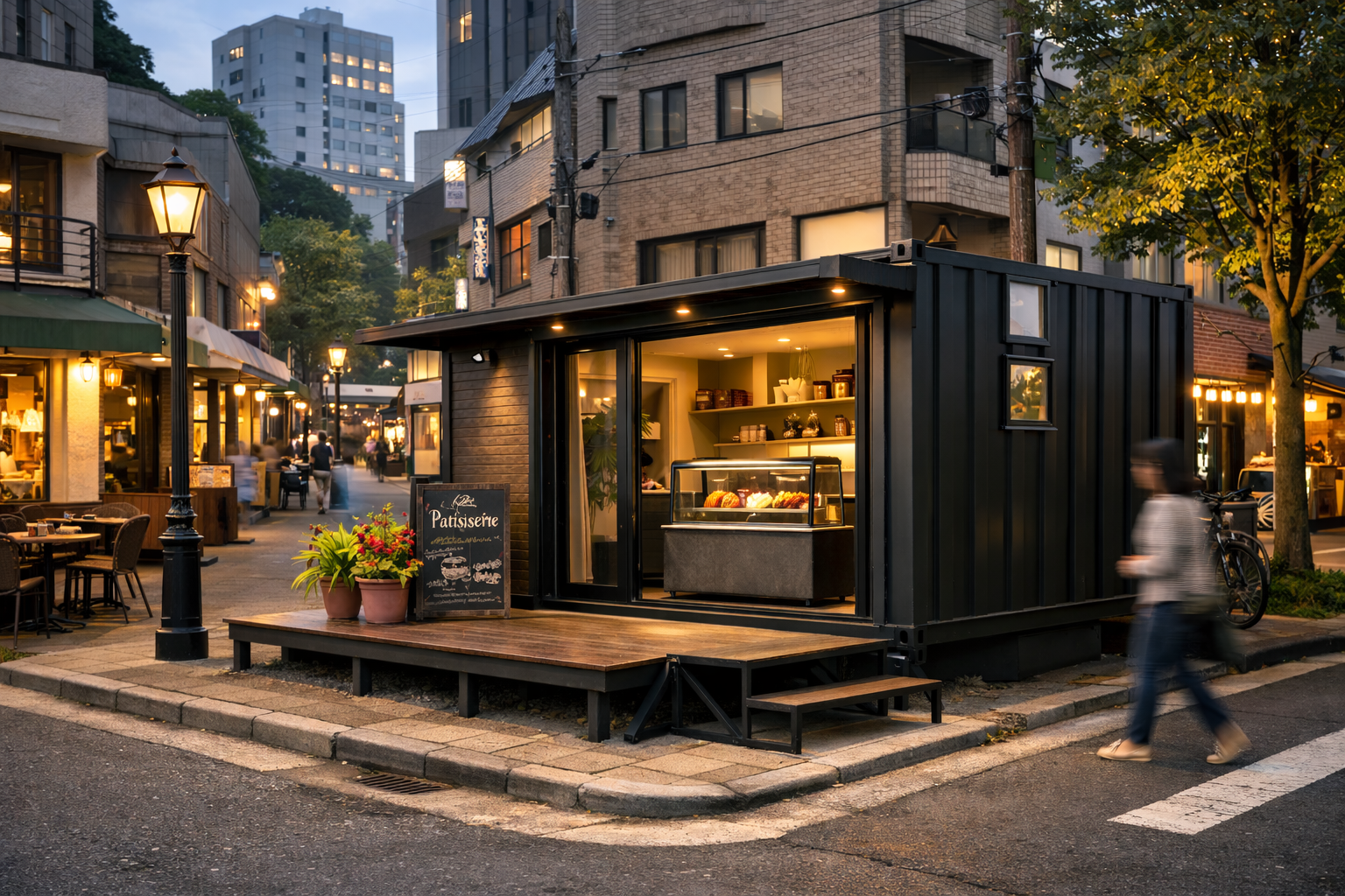 セルフビルドで作るスイーツカフェ