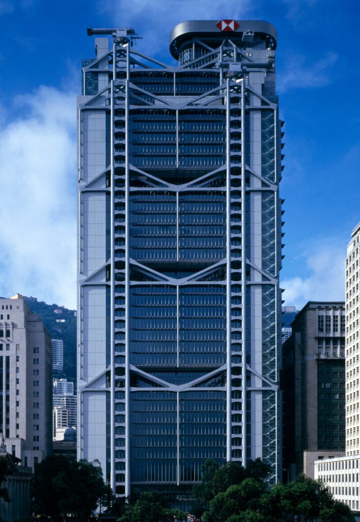 ノーマンフォスター設計　香港上海銀行