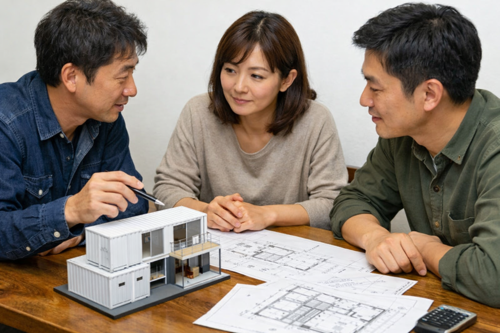 相談から始まる「セルフビルド」。ZOOMでの相談もOKです。