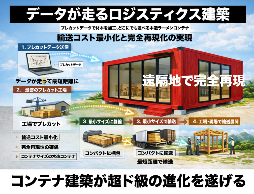 コンテナ建築の進化 - あなたがデザインする新しい建築のかたち 離島建築の新たな方式